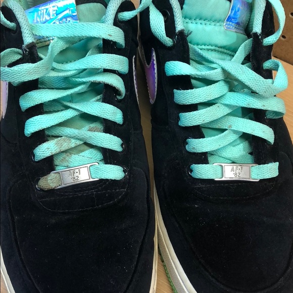 Nike Air Force 1 Low Green Glow Men’s Sz 9 Shoes - Picture 8 of 12